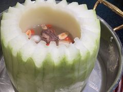 -得意咚瓜·顺德鱼生·冬瓜盅火锅
