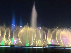 -大连星海广场音乐喷泉