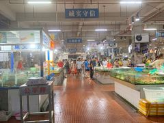 自助取餐区-万尾农贸市场