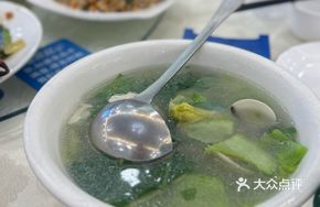 Clam, Bok Choy, and Tofu Soup