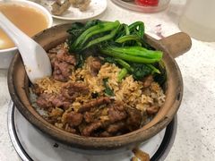 排骨牛肉煲仔饭-明兴正宗潮州五彩鱼蛋粉面(中山六路店)