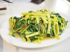 椒丝腐乳炒空心菜-肥仔文澳门猪骨煲(南京西路店)