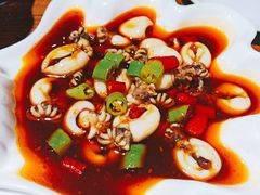 -东来菜馆•手抓海鲜家常菜•海鲜锅贴(鸽子窝店)