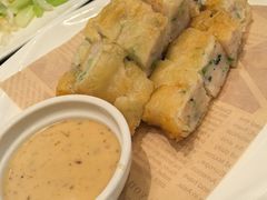 脆皮虾肉小棠菜-新南华大酒店(广中店)