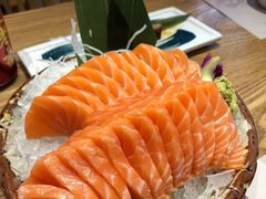 三文鱼刺身-林妈妈村·日式料理(宝山万达店)