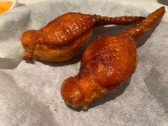 鲜虾胶酿脆皮鸡翅-港丽餐厅