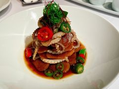 醋蒜拌望潮-悦轩中餐厅·高空江景·杭州柏悦酒店