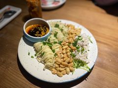 鸡丝凉面-老头儿油爆虾(金鹰世界店)