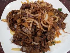 葱爆羊肉-和平饭店