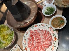门框沙葱山羊肉-清真·老门框爆肚涮肉·中华老字号(丰管路店)