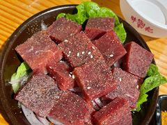 黑椒牛肉粒-胖记烤肉(湖大店)