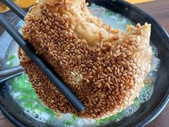 麻酱烧饼-万红路羊汤烧饼店(将台路店)