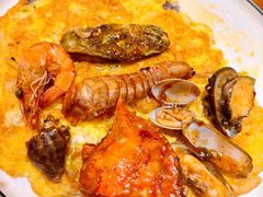 -东来菜馆•手抓海鲜家常菜•海鲜锅贴(鸽子窝店)