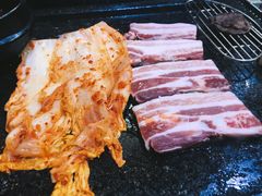 黑毛猪五花-韩阳王石板烤肉