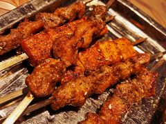 烤羊肉串-韩师傅老大同刀削面(北苑路店)