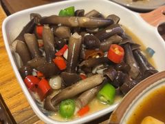 油淋香菇-长亭酒肆.武夷菜(鼓楼后海店)