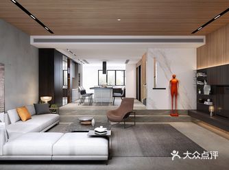 本套案例以黑白灰三种基调区分空间功能，融入原木的板材