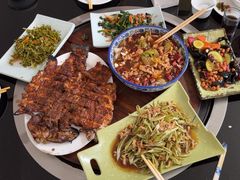 -北京龙庆四季香农家饭庄·灶台鱼·碳烤虹鳟鱼(龙庆峡店)