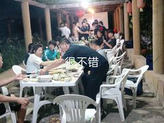 露天位-北京龙庆四季香农家饭庄·灶台鱼·碳烤虹鳟鱼(龙庆峡店)