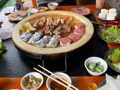 -老姐石板烧烤+铜炭火锅(总店)