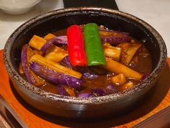 鱼香年糕炒茄子-涌上外婆桥(江北万达店)