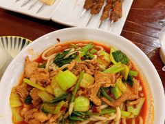 新疆牛肉炒米粉-阿拉木汗餐厅(山大路店)