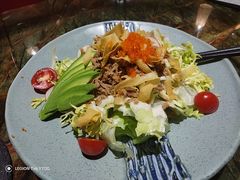 温泉蛋蟹肉沙拉-炙柒Sekinana·精致料理 烧鸟·铁板烧(海上世界店)