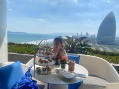 -海棠湾仁恒皇冠度假酒店-270°海景餐厅
