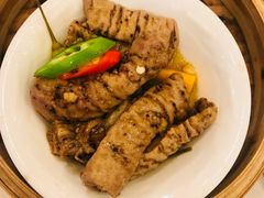 黑椒味菜蒸大肠-龙的酒楼·手工早茶·顺德菜(近良路店)