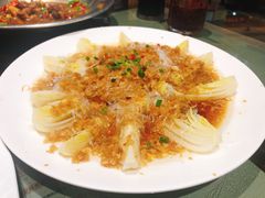 金银蒜蒸娃娃菜-松针蔡记蒸饺(花园路店)