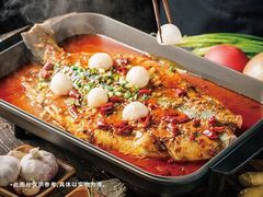 荔枝香辣清江鱼-鱼酷活鱼烤鱼(沈阳大悦城店)