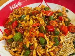 麻辣鸡丝干面-刘百味粉馆(五一华府店)