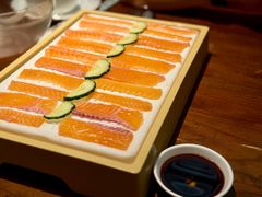 虹鳟三文鱼刺身-壹湖两岸·鱼鲜山里菜(东江湖店)
