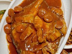 豆渣饼黄鱼-兔爸私家小厨(新北万达店)
