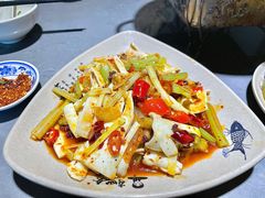 火爆黄喉-肖四女乐山跷脚牛肉(江北星街坊店)