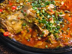 酸豇豆烧鲈鱼-随食坊·私房菜