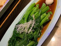 油淋脆菜心-绿茶餐厅(乐峰广场店)