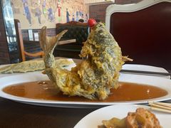 糖醋鲤鱼-老牌坊鲁菜名店(宽厚里店)