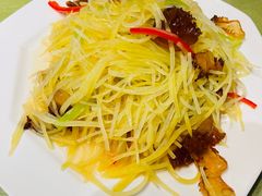 海蜇炒土豆丝-72号海鲜私房菜