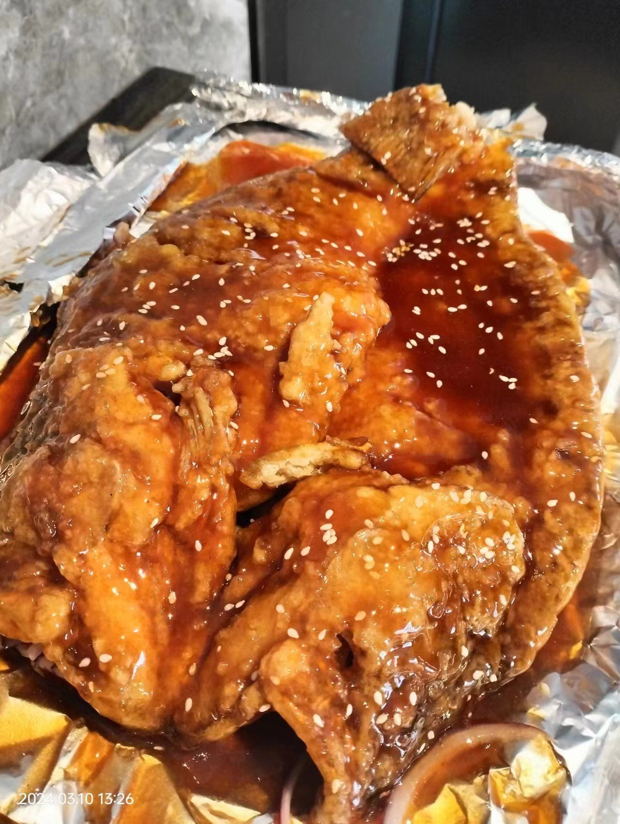 家和潇湘烤鸭一店铁板锡纸鲈鱼好吃