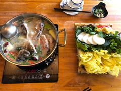鱼火锅（高汤锅）-大理老字号·舟渔的鱼野生菌海景餐厅(双廊店)