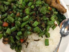 鸡腿榄菜肉碎四季豆-港久茶餐厅(鹭洲里店)