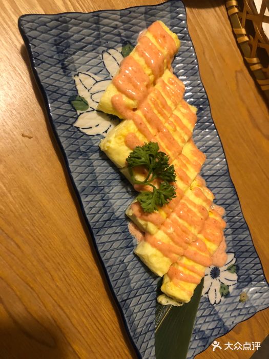 醉虎居酒屋·深夜食堂(山西路店)明太子鸡蛋卷图片 - 第1张