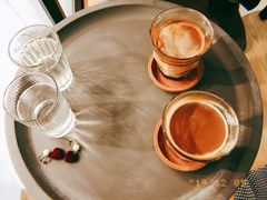 Dirty-red donkey coffee