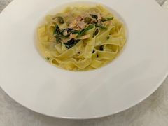 鲑鱼菠菜奶油意面-爱茉莉意大利西餐厅