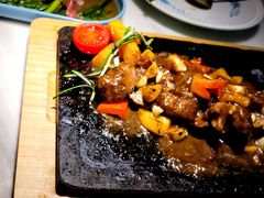 田园澳洲骰子牛肉-蜜桃花开·中西融合菜E&W(南长街店)