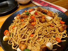 爆辣小公鸡炒面-望京一号·重庆江湖菜(工体店)
