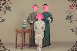 -时光纪亲子全家福照相馆(静安店母女写真父母纪念照)