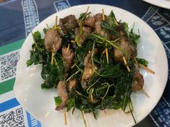 傣族薄荷牙签肉-云南李记罐罐米线饵丝小吃(汉中门金鹰店)