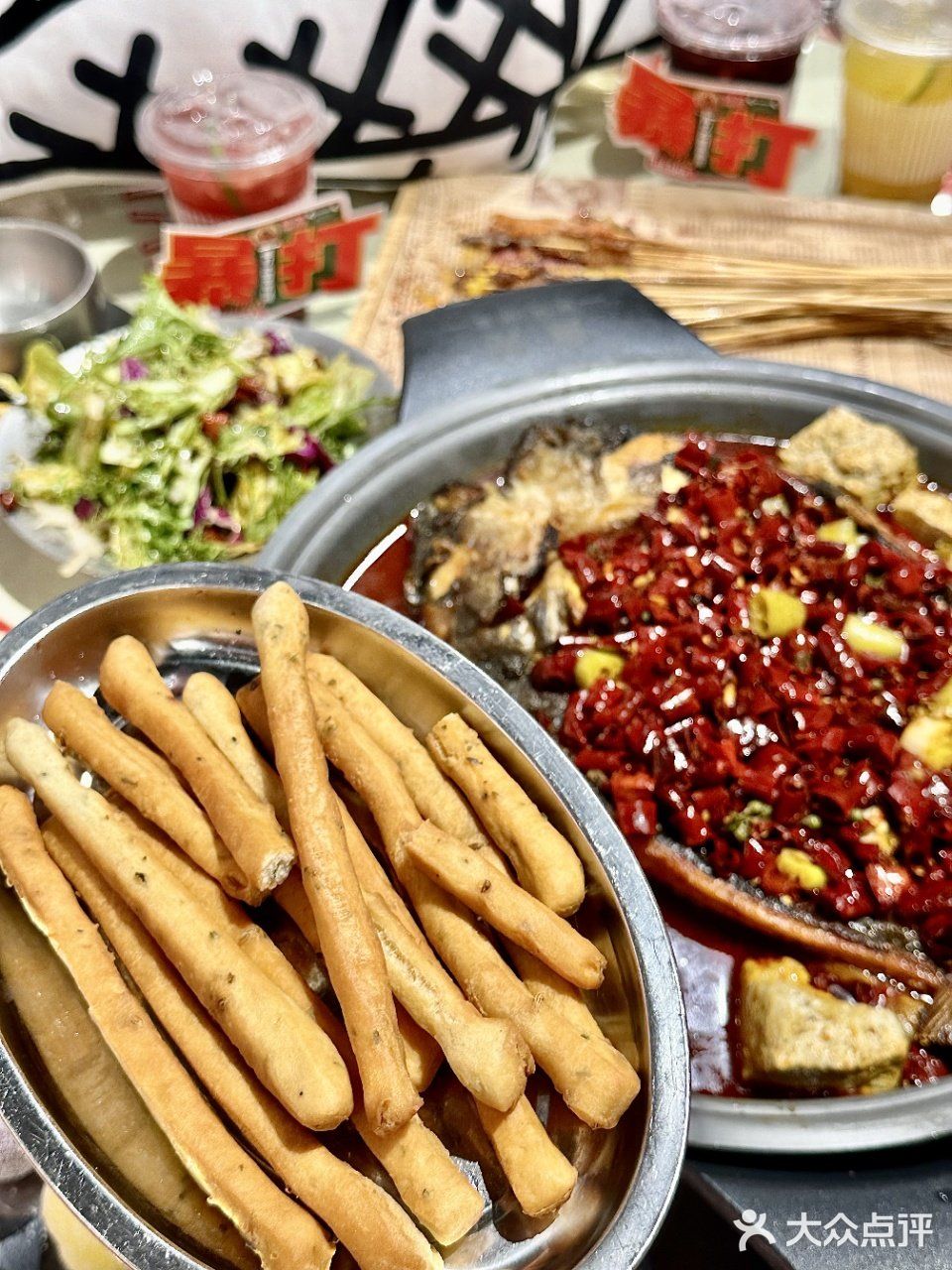他家的脆皮烤鱼，尊嘟香拽啦~在滨湖中樾逛吃的